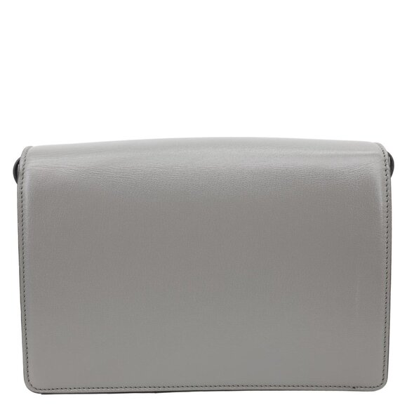 Gucci  GG Ring Leather Shoulder Bag Light Grey 589474 - Picture 4 of 15